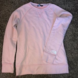 Light pink North Face pullover